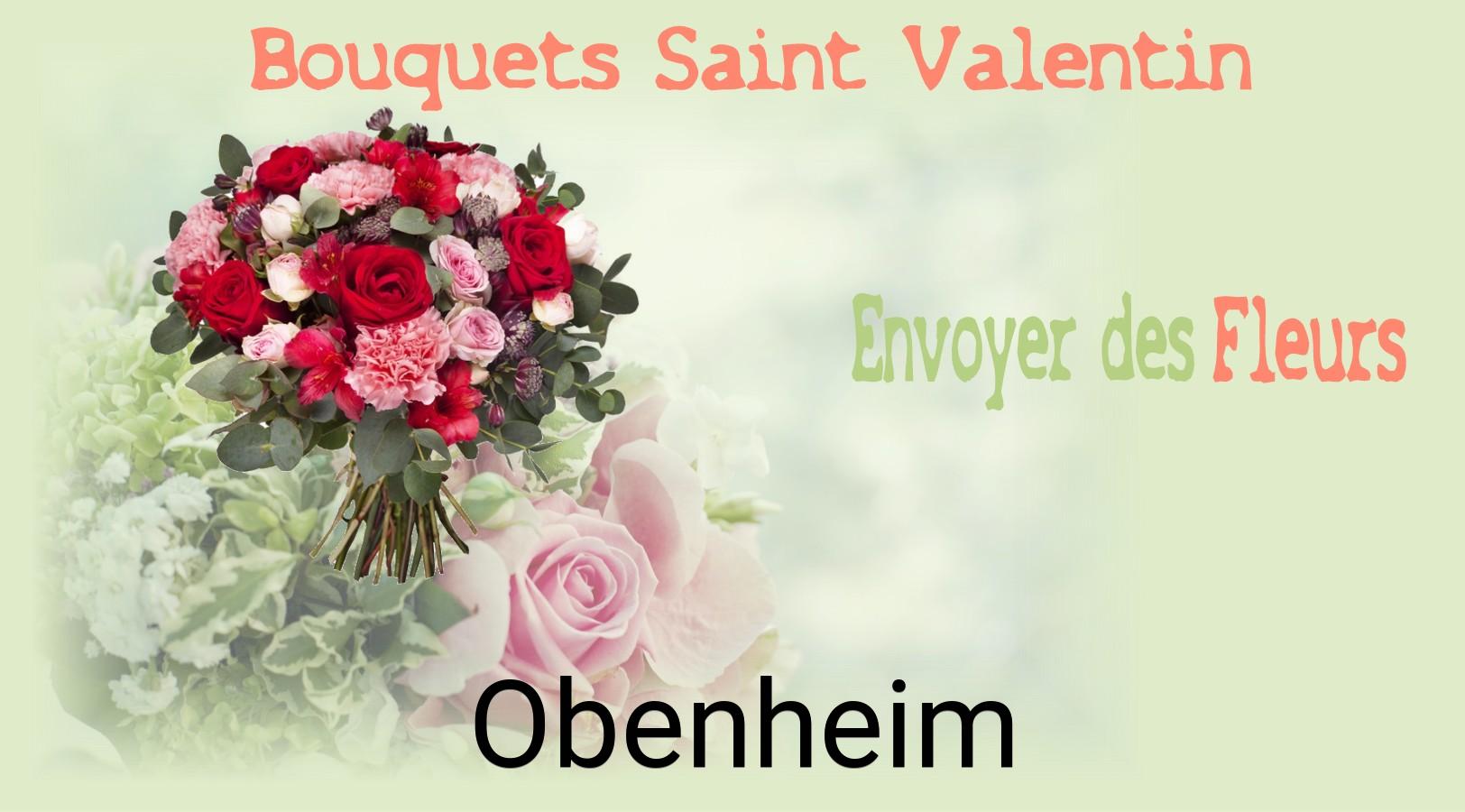 Roses de Saint-Valentin livrées à Obenheim